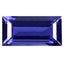 0.65 ct Octagon (8.10 x 4.04 mm) Un-Heated Natural Vivid Blue Iolite