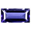 0.72 ct Octagon(8.11 x 4.12 mm)Un-Heated Natural Vivid Blue Iolite