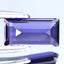 0.72 ct Octagon(8.11 x 4.12 mm)Un-Heated Natural Vivid Blue Iolite