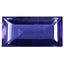 0.57 ct Octagon (8.10 x 4.06 mm) Un-Heated Natural Vivid Blue Iolite