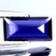0.57 ct Octagon (8.10 x 4.06 mm) Un-Heated Natural Vivid Blue Iolite
