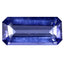 2.05 ct Octagon (12.57 x 6.08 mm) Unheated Natural Purplish Blue Iolite