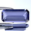 2.05 ct Octagon (12.57 x 6.08 mm) Unheated Natural Purplish Blue Iolite