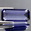 2.23 ct Octagon (13.20 x 6.08 mm) Unheated Natural Purplish Blue Iolite