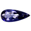 1.68 ct Pear (13.13 x 5.66 mm) Unheated Natural Vivid Blue Iolite Gem