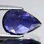 2.46 ct Pear(10.63 x 7.26 mm)Unheated Natural Vivid Blue Iolite Stone