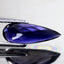 2.18 ct Pear (14.27 x 5.18 mm) Unheated Natural Vivid Blue Iolite