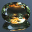 4.41 ct Flashing Oval(11.87 x 9.13 mm)Turkey Natural Color Change Diaspore Stone