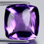 13.26 ct Sugarloaf Cut (14.27 x 13.93 mm) Unheated / Untreated Purple Amethyst