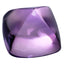 27.34 ct Sugarloaf (18.00 x 17.78 mm) Unheated Purple Purple Amethyst Gemstone