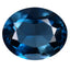 5.22 ct AAA Grade Impressive Oval Cut (11.15 x 9.14 mm) London Blue Topaz