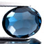 5.22 ct AAA Grade Impressive Oval Cut (11.15 x 9.14 mm) London Blue Topaz