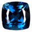 4.56 ct AAA Grade Elegant Cushion Cut (9.15 x 9.10 mm) London Blue Topaz Stone
