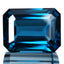 44.29 ct AAA Grade Attractive Octagon (20.86 x 16.02 mm) London Blue Topaz
