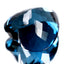 37.43 ct AAA Grade Romantic Heart Cut (19.95 x 19.91 mm) London Blue Topaz
