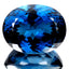 63.80 ct AAA Grade Sparkling Oval Cut (24.84 x 19.39 mm) London Blue Topaz