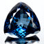 61.01 ct AAA Grade Shimmering Trillion (24.04 x 23.74 mm) London Blue Topaz