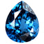 31.55 ct AAA Grade Eye-popping Pear Cut (19.34 x 15.89 mm) London Blue Topaz