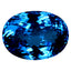37.88 ct Extraordinary Oval (21.66 x 16.05 mm) Brazil Swiss Blue Topaz Gemstone