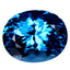 31.74 ct Remarkable Oval Cut (21.34 x 17.17 mm) Brazil Swiss Blue Topaz Gemstone