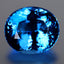 26.91 ct Oval Cut (20.30 x 17.67 mm) Brazil Swiss Blue Topaz Gemstone