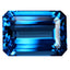 40.19 ct Pleasant Octagon (22.35 x 15.88 mm) Brazil Swiss Blue Topaz Gemstone