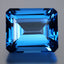 39.69 ct Best Octagon Cut (20.02 x 17.25 mm) Brazil Swiss Blue Topaz Gemstone