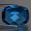36.05 ct Resplendent Cushion (22.81 x 17.04 mm) Brazil Swiss Blue Topaz Gemstone