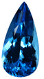 27.38 ct Superb Pear (28.42 x 14.36 mm) Brazil Swiss Blue Topaz Natural Gemstone