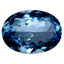 17.12 ct Phenomenal Oval Cut (18.27 x 13.27 mm) Brazil Swiss Blue Topaz Gemstone