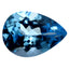 12.74 ct Amazing Pear Cut (18.01 x 12.78 mm) Brazil Swiss Blue Topaz Gemstone