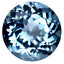 8.14 ct Spectacular Round (12.10 x 12.07 mm) Brazil Swiss Blue Topaz Gemstone