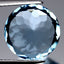 8.14 ct Spectacular Round (12.10 x 12.07 mm) Brazil Swiss Blue Topaz Gemstone