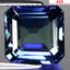 7.15 ct AIG Certified VVS Octagon Cut (10.95 x 10.75 mm) Bluish Violet Tanzanite