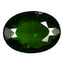 5.28 ct Valuable Oval (12.80 x 9.36 mm) Un-Heated Green Chrome Diopside Gemstone