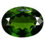 4.90 ct Eye-opening Oval Cut (12.11 x 9.05 mm) Un-Heated Green Chrome Diopside