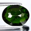 3.64 ct Mind-Boggling Oval (11.08 x 8.47 mm) (Un-Heated) Green Chrome Diopside