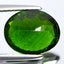 3.66 ct Sparkling Oval (11.13 x 9.26 mm) Un-Heated Natural Green Chrome Diopside