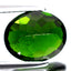3.78 ct Flashing Oval Cut (10.97 x 8.93 mm) (Un-Heated) Green Chrome Diopside