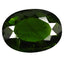 3.72 ct Pleasant Oval (12.09 x 8.88 mm) (Un-Heated) Green Chrome Diopside