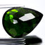 9.43 ct Terrific Pear (15.39 x 11.43 mm) (Un-Heated) Green Chrome Diopside