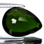 4.60 ct Dazzling Pear Cut (12.48 x 9.16 mm) (Un-Heated) Green Chrome Diopside