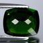 3.33 ct Pretty Cushion Cut (10.13 x 8.11 mm) (Un-Heated) Green Chrome Diopside