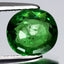 1.21 ct Grand looking Oval Cut (7.08 x 6.50 mm) Tanzania Green Tsavorite Garnet