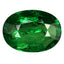 1.88 ct Supreme Oval (9.17 x 6.65 mm) Tanzania Green Tsavorite Garnet Gemstone