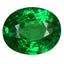1.92 ct Oval (8.82 x 7.20 mm) Tanzania Natural Green Tsavorite Garnet