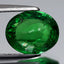 1.92 ct Oval (8.82 x 7.20 mm) Tanzania Natural Green Tsavorite Garnet