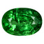 1.99 ct Sparkling Oval (8.89 x 6.23 mm) Tanzania Green Tsavorite Garnet Gemstone