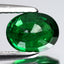 1.13 ct Amazing Oval (6.66 x 5.03 mm) Tanzania Green Tsavorite Garnet Gemstone