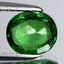 1.11 ct Eye-catching Oval (6.92 x 6.00 mm) Tanzania Green Tsavorite Garnet